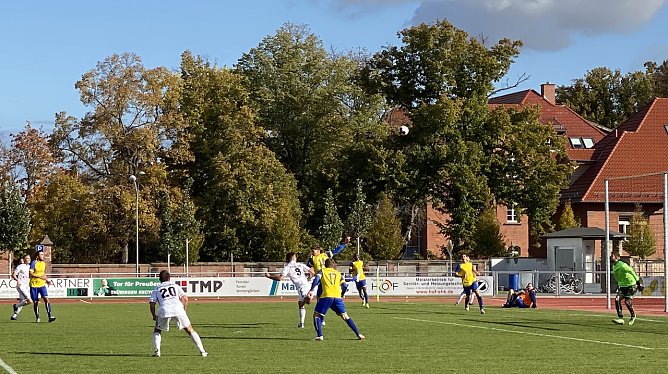 Besonders in der 2. Hälfte hatten die Preußen das Spiel im Griff (Foto: oas) Besonders in der 2. Hälfte hatten die Preußen das Spiel im Griff (Foto: oas)