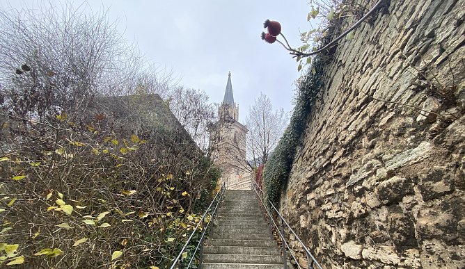 Spr&uuml;hregen und viele Wolken (Foto: oas)