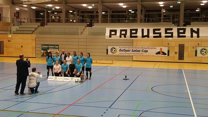 Die Preu&szlig;ener Damen holten den Pokal (Foto: Markus Fromm)