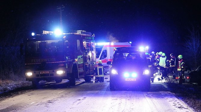 Unfall bei Kirchheilingen (Foto: S.Dietzel)