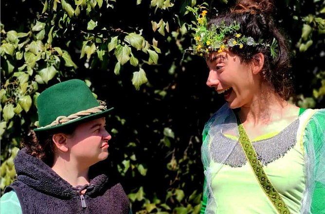 Der Kobold und die Elfe suchen das Gl&uuml;ck (Foto: 3K)