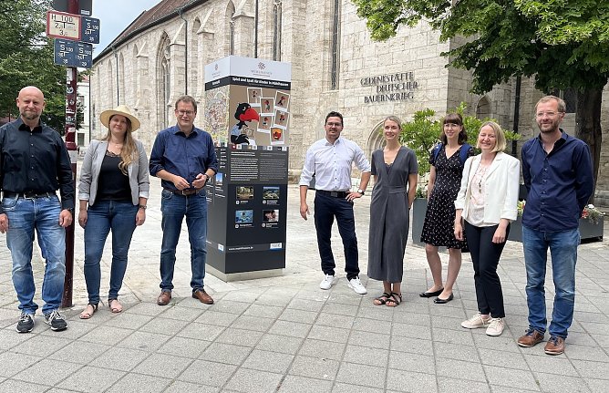 Vorstellung der touristischen Wegweisung (Foto: Stadtverwaltung Mühlhausen ) Vorstellung der touristischen Wegweisung (Foto: Stadtverwaltung Mühlhausen )