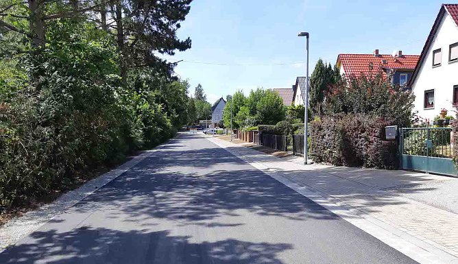 Arbeiten in der Wanfrieder Straße sind abgeschlossen (Foto: Stadtverwaltung Mühlhausen) Arbeiten in der Wanfrieder Straße sind abgeschlossen (Foto: Stadtverwaltung Mühlhausen)