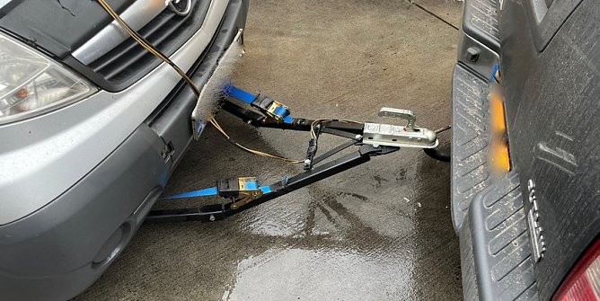 Anh&auml;nger Marke Eigenbau (Foto: Landespolizeiinspektion Nordhausen)