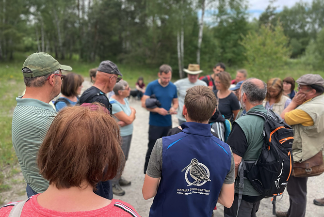 Exkursion zwischen Aue und Moor in Bad Kloster Lausnitz (Foto: NABU)