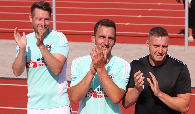 Dre Preu&szlig;en-Legenden wurden gefeiert und verabschiedet (Foto: FSV Preu&szlig;en)