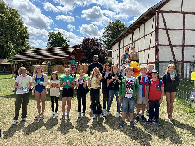 Schwimmlager der 5. Klassen (Foto: Rebecca Schlothauer)