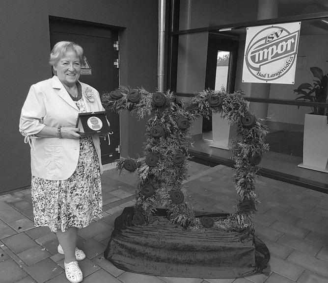 Die langj&auml;hrige Trainerin der SV Empor Margitta Beier (Foto: Markus Fromm)