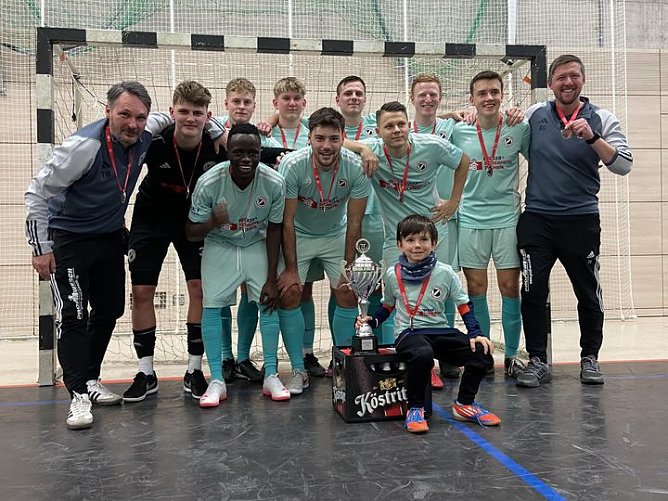 Die Preu&szlig;en bei der Hallenmeisterschaft (Foto: Markus Fromm)