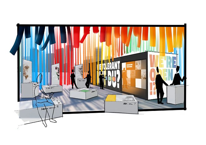 Die "Toleranzräume" kommen nach Mühlhausen (Foto: ToleranzRäume ) Die "Toleranzräume" kommen nach Mühlhausen (Foto: ToleranzRäume )