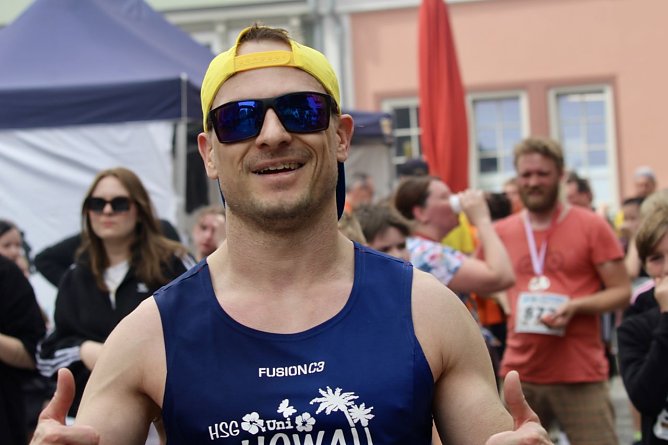 Sieger M&auml;nner &uuml;ber 12,5 Kilometer bei 3T&uuml;rmelauf in Bad Langensalza wurde Rick Mokosch  (Foto: Eva Maria Wiegand)