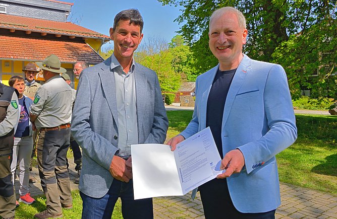 R&uuml;diger Biehlistb offiziell neuer Nationalparkleiter (Foto: Cornelia Otto-Albers)