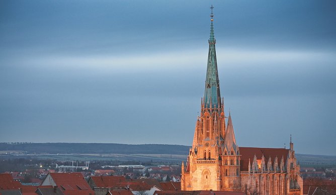 Marienkirche M&uuml;hlhausen (Foto: Tino Sieland &copy; Stadtverwaltung M&uuml;hlhausen)