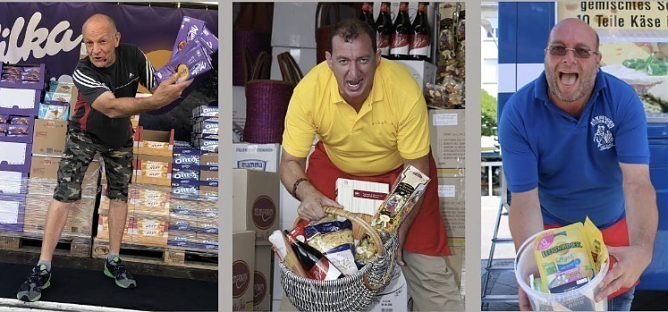 Die Marktschreier sind wieder in M&uuml;hlhausen (Foto: Jobo)