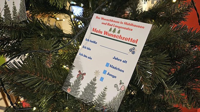 F&uuml;r die "Wunschbaumaktion" werden noch Paten gesucht (Foto: Evangelischer Kirchenkreis M&uuml;hlhausen)