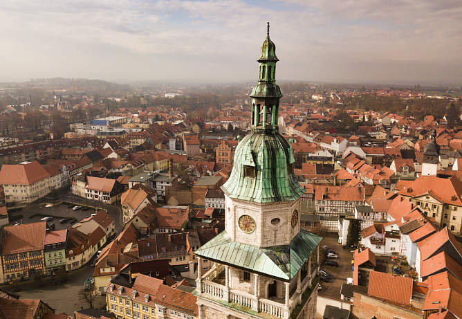 Die Marktkirche in Bad Langensalza (Foto: Evangelischer Kirchenkreis Mühlhausen) Die Marktkirche in Bad Langensalza (Foto: Evangelischer Kirchenkreis Mühlhausen)