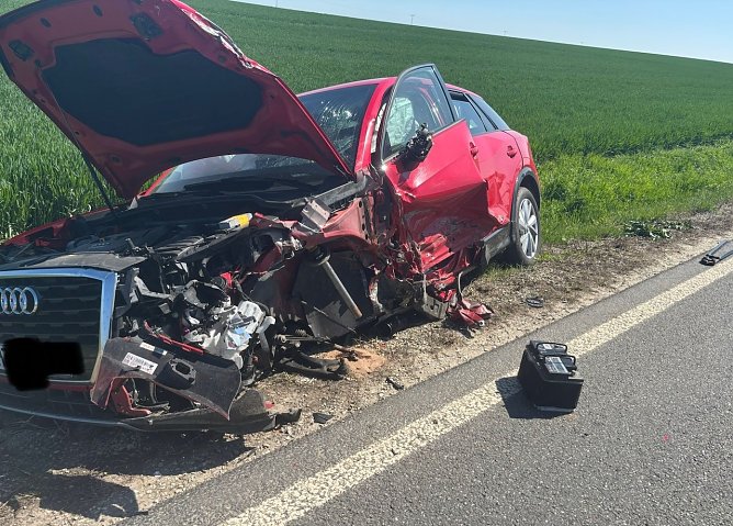 Unfall bei Billeben (Foto: S.Dietzel) Unfall bei Billeben (Foto: S.Dietzel)
