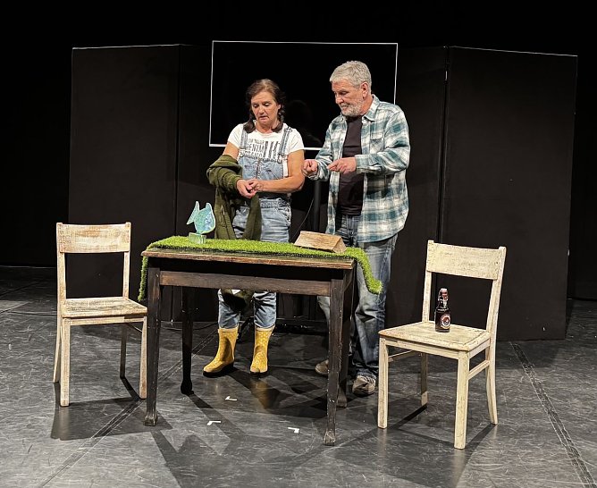 Das St&uuml;ck Mai25 � 12 Artikel und ein Bauernaufstand wird im Januar noch einmal aufgef&uuml;hrt. (Foto: Kathleen Morgeneyer   )