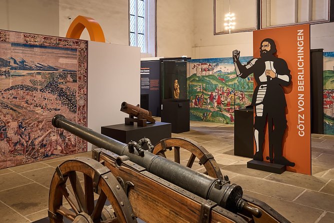 Th&uuml;ringer Landesausstellung im Bauernkriegsmuseum Kornmarktkirche (Foto: Tino Sieland)