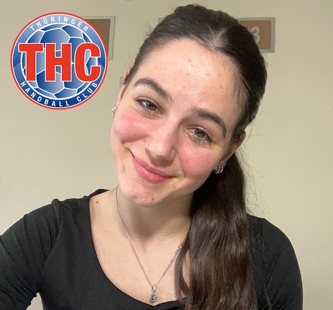 Handballerin Luca Csíkos verstärkt den THC (Foto: THC Sport GmbH) Handballerin Luca Csíkos verstärkt den THC (Foto: THC Sport GmbH)