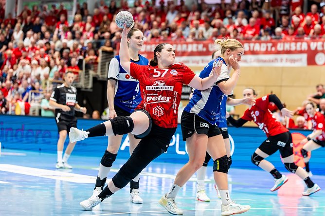 Th&uuml;ringer HC erzwingt Entscheidungsspiel im Playoff-Halbfinale (Foto: Christian Heilwagen)