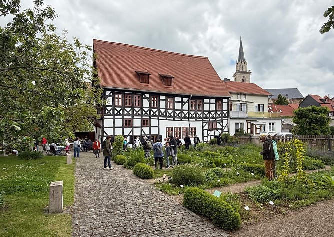 Garten des Apothekenmuseums (Foto: Harald Rockstuhl)