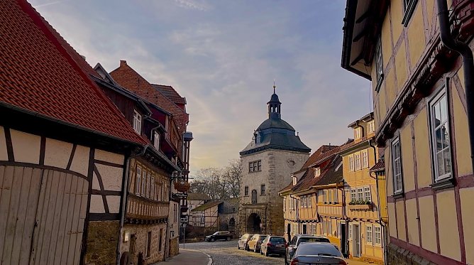 Altstadt Mühlhausen (Foto: Eva Maria Wiegand) Altstadt Mühlhausen (Foto: Eva Maria Wiegand)