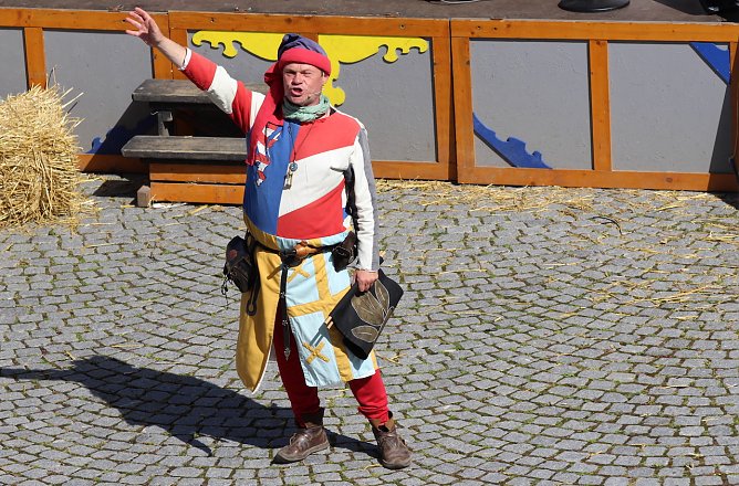Der Herold auf dem Mittelaterstadtfest in Bad Langensalza (Archiv) (Foto: Eva Maria Wiegand) Der Herold auf dem Mittelaterstadtfest in Bad Langensalza (Archiv) (Foto: Eva Maria Wiegand)