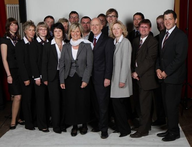 Schulung mit Walter Riester (Foto: privat)