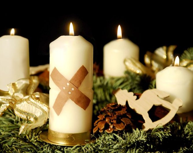 Wenn die Lichtlein brennen... (Foto: privat) Wenn die Lichtlein brennen... (Foto: privat)