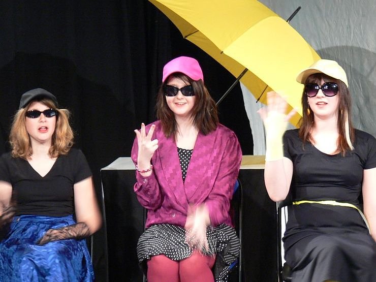 Sch&uuml;ler machen Theater