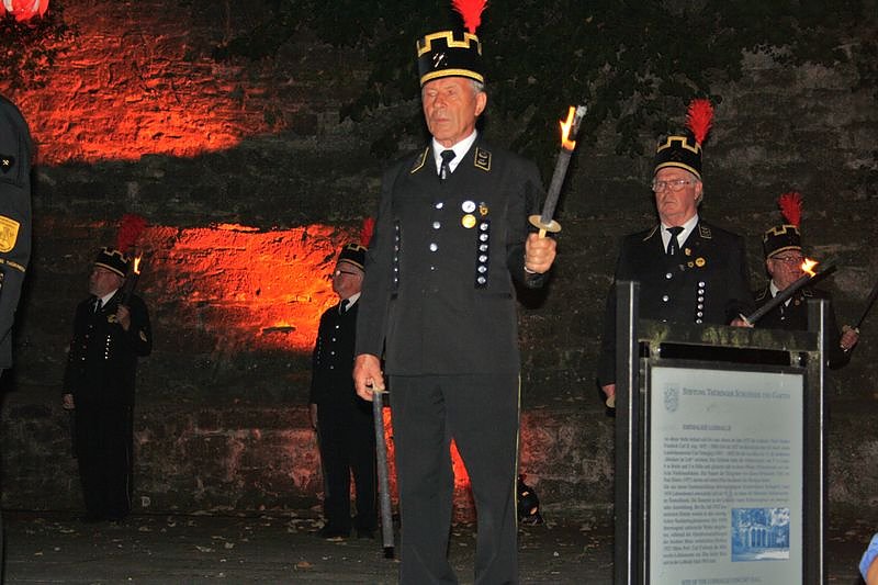 Zapfenstreich in Sondershausen