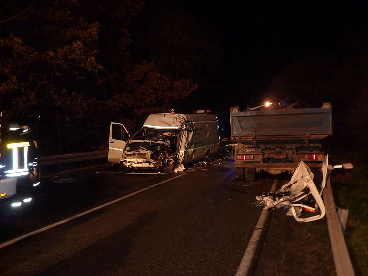 Schwerer Unfall auf der B 4