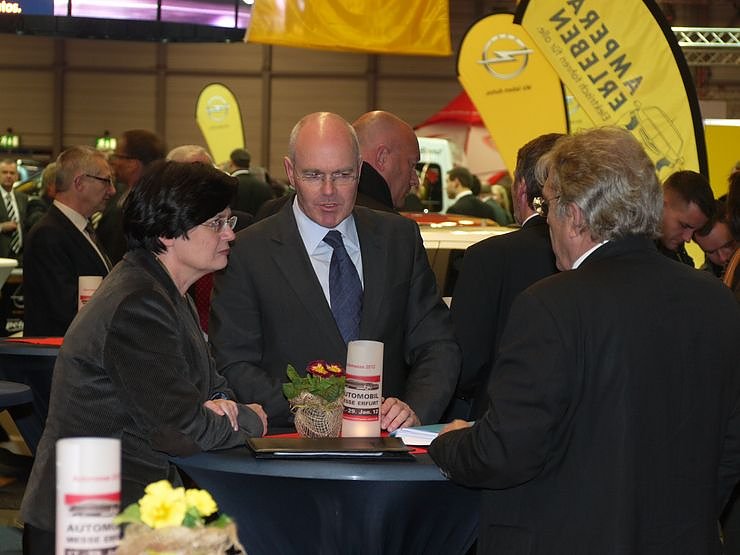 Die Er&ouml;ffnung am Donnerstagabend