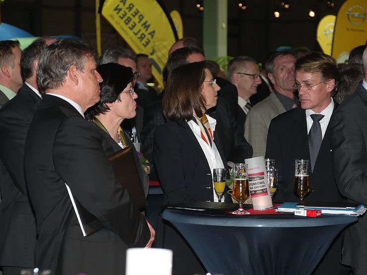 Die Er&ouml;ffnung am Donnerstagabend