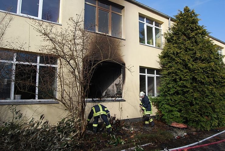 Brand im Bildungswerk