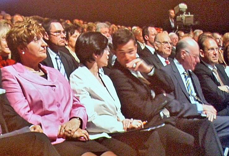 Beim Jahrsempfang in Erfurt