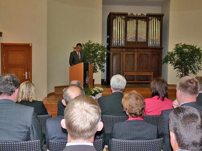 Vorsteher eingef&uuml;hrt