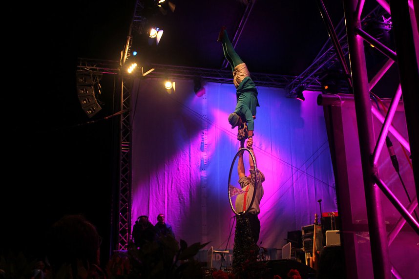 Am Zierbrunnen getanzt