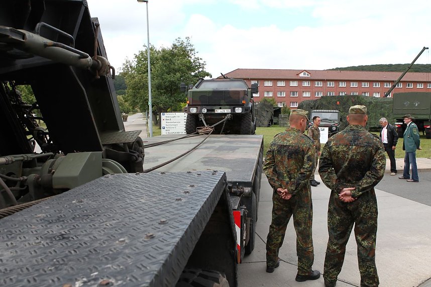 Sommerfest in der Kyffh&auml;user Kaserne
