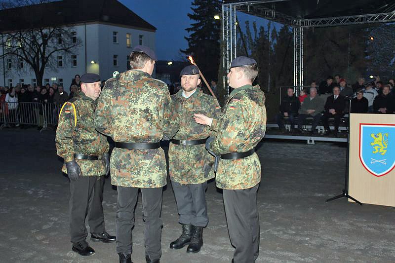 Neuer Lehrgang in Sondershausen vereidigt