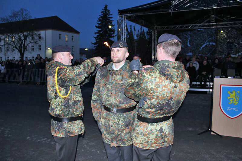 Neuer Lehrgang in Sondershausen vereidigt