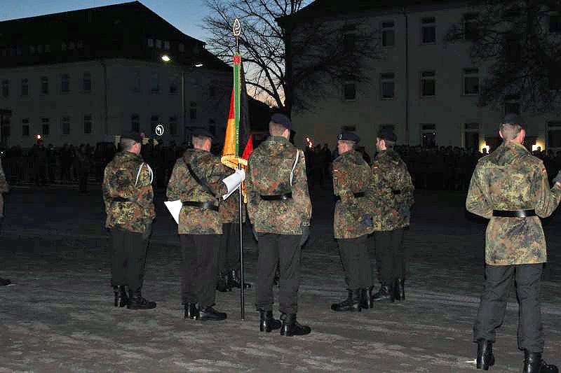 Neuer Lehrgang in Sondershausen vereidigt