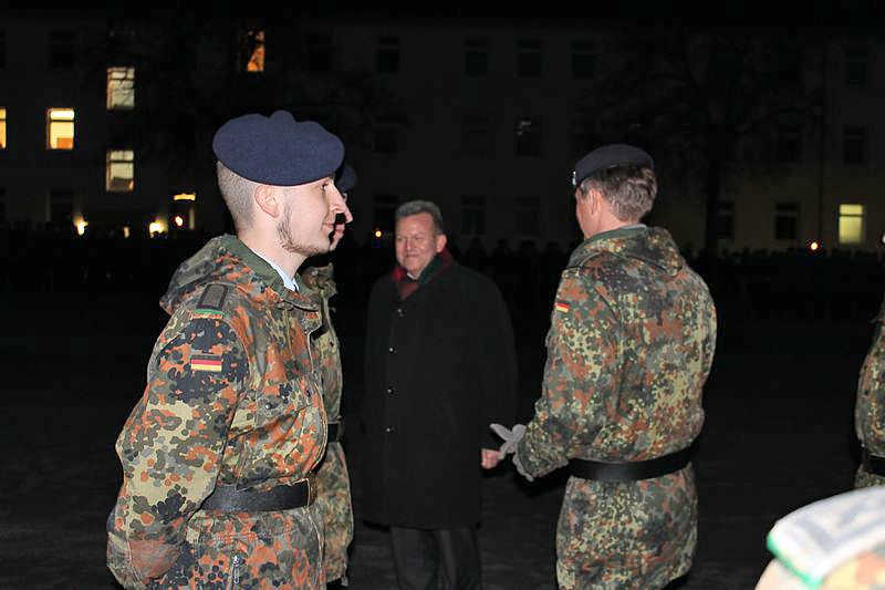 Neuer Lehrgang in Sondershausen vereidigt