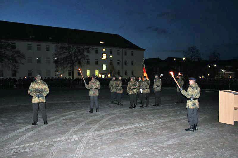 Neuer Lehrgang in Sondershausen vereidigt