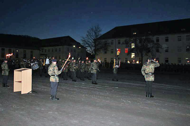 Neuer Lehrgang in Sondershausen vereidigt
