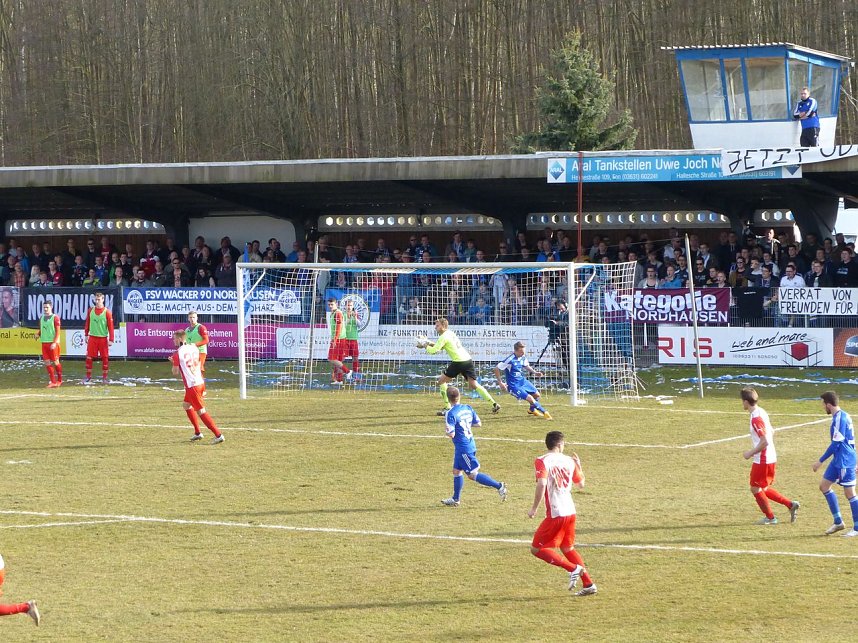 Wacker Nordhausen verliert Spitzenspiel gegen Zwickau