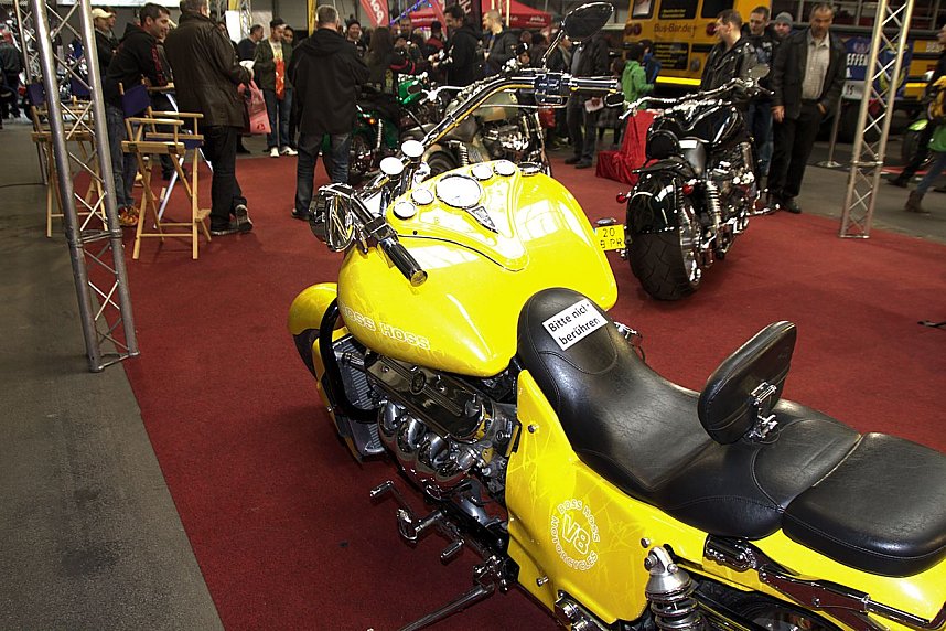 Motorradmesse in Erfurt