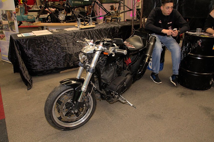 Motorradmesse in Erfurt
