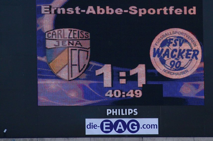 Jena gegen Wacker 1:1